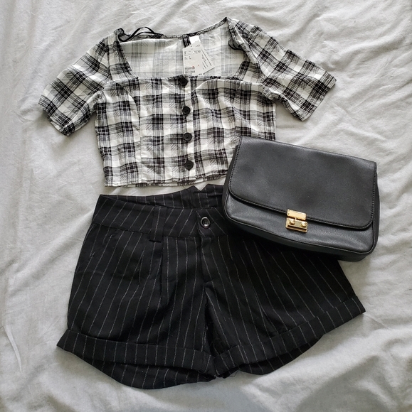 Plaid crop top - Picture 1 of 5